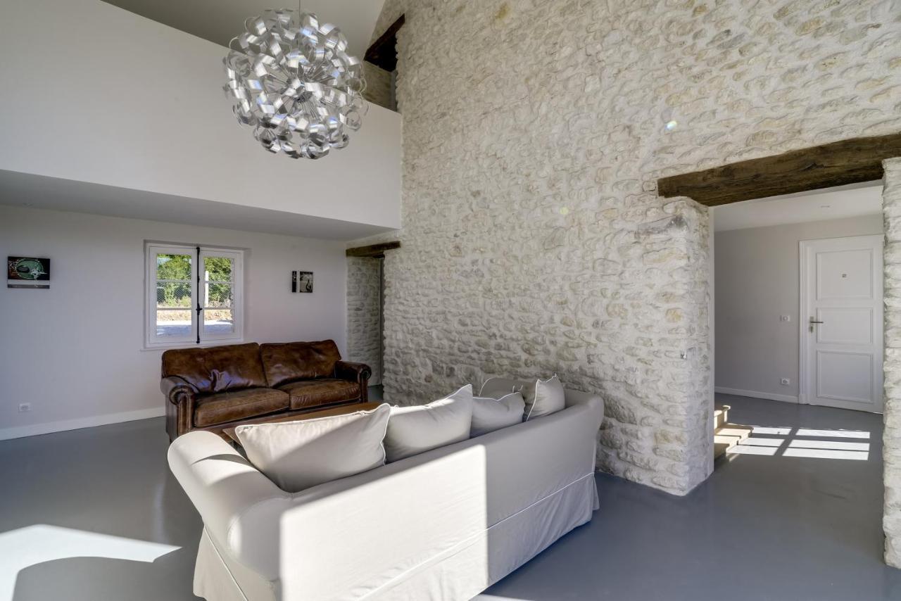 Villa de 6 chambres avec piscine privee terrasse amenagee et wifi a Amponville Esterno foto